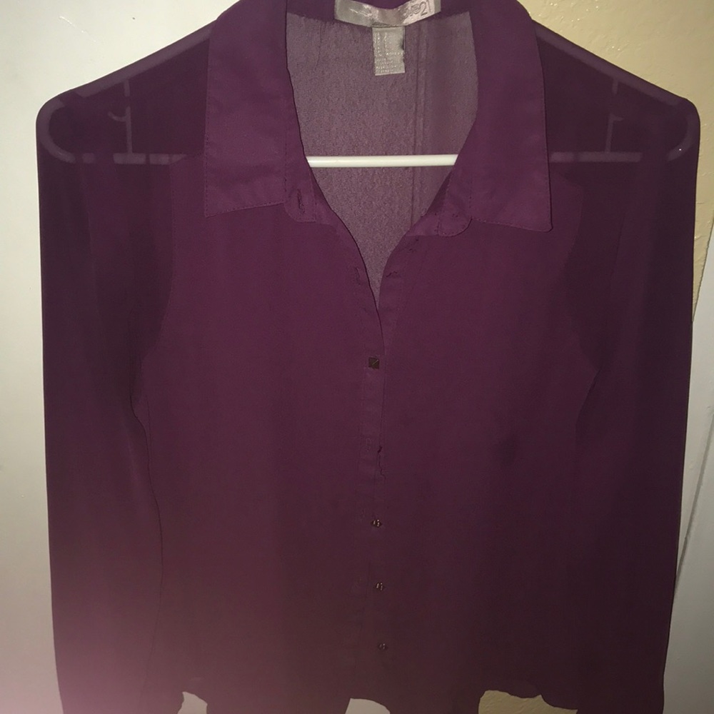 Long sleeve blouse